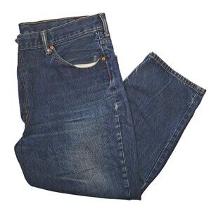 Levi's 550 Dark Wash Denim Jeans Size 42x29